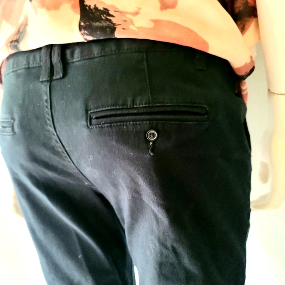 Mossimo Supply Co. Slim Skinny Black Pants Size 7